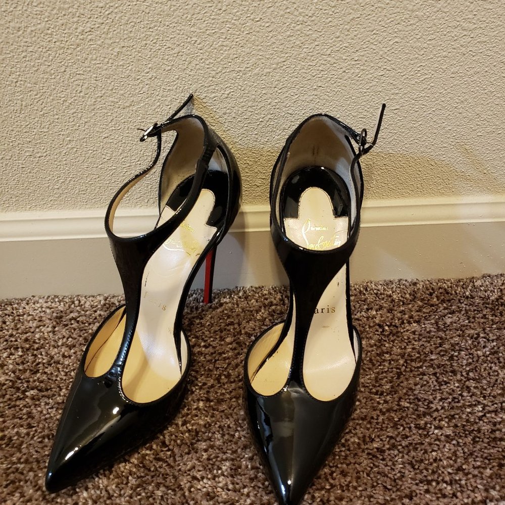 Christian Louboutin Women T-strapped Heels